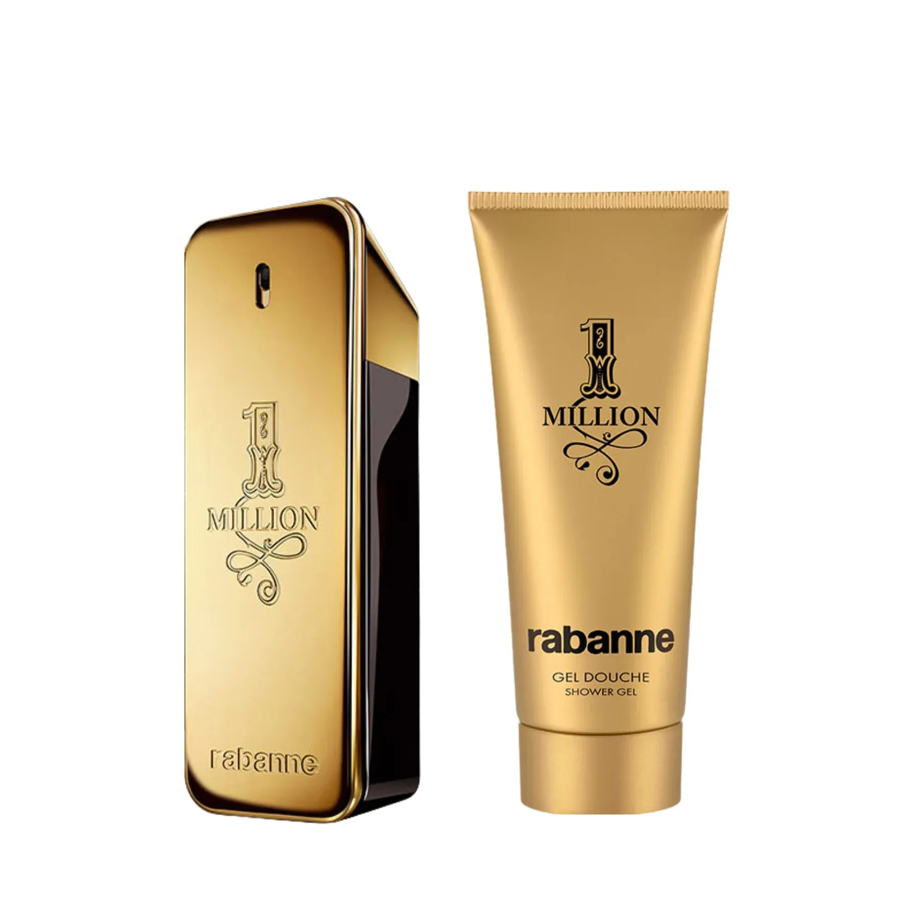 Coffret Rabanne 1 Million EDT 100ml + Shower Gel 100ml